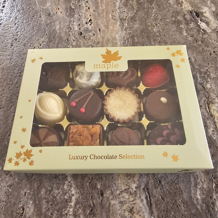 Maple Ultimate Chocolate Selection Gift Box | 12 Chocolates