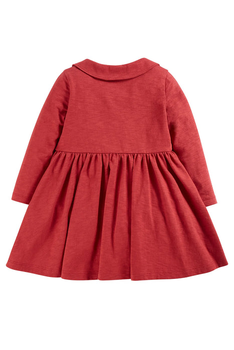 Frugi Marisa Dress Rosehip/Flowers