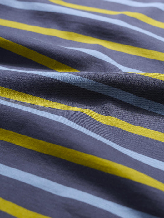 Seasalt Men's Seven Seas Sailor Tee In Duet Breton Iron Ore