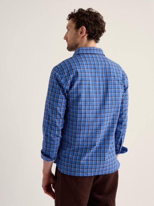 Seasalt Men's Banyan Cotton Shirt In Kelynack Splash