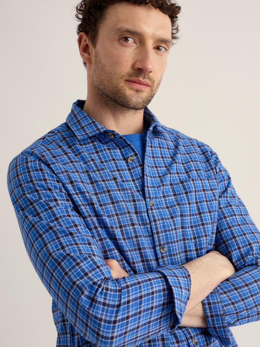 Seasalt Men's Banyan Cotton Shirt In Kelynack Splash