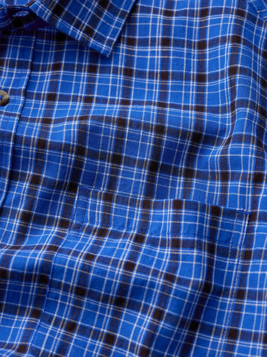 Seasalt Men's Banyan Cotton Shirt In Kelynack Splash