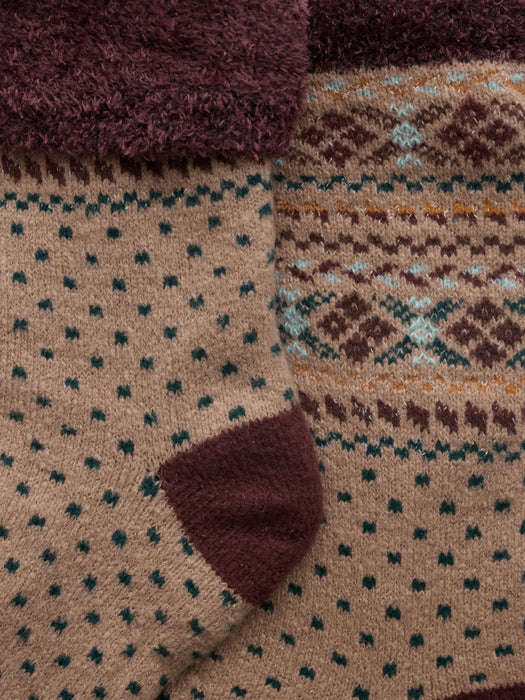 Seasalt Men's Cabin Socks In Fogo Cabin