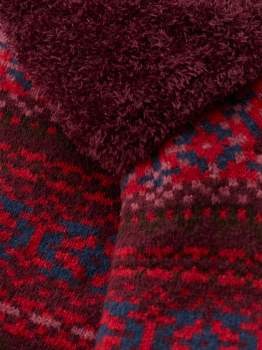 Seasalt Men's Cabin Socks In Tiling Timber