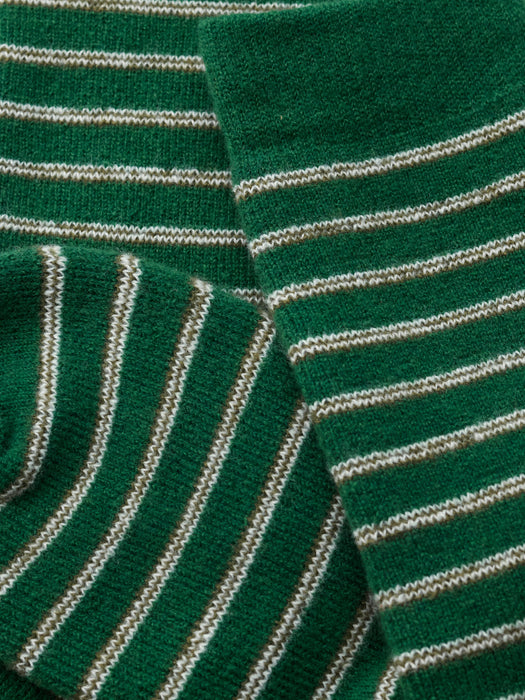 Seasalt Men's Cosy Sailor Socks In Breton Artichoke Aran Twist
