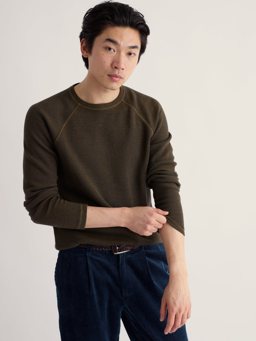 Seasalt Men's Kerrier Top In Oceangoing Dark Cinnamon