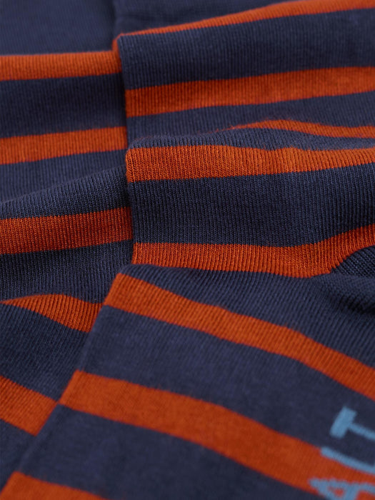 Seasalt Men's Sailor Socks In Breton Dusty Copper