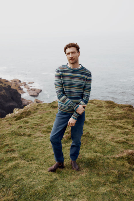 Seasalt Men's Trenale Jumper In Sown Squall