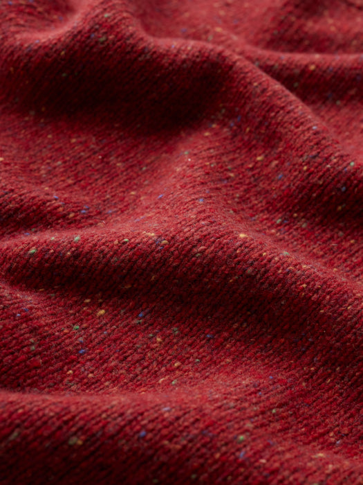 Seasalt Men's Prow Crew Neck Jumper In Crab Apple