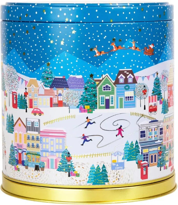 Merry Little Christmas Carousel Filled with Mini Chocolate Chip Cookies