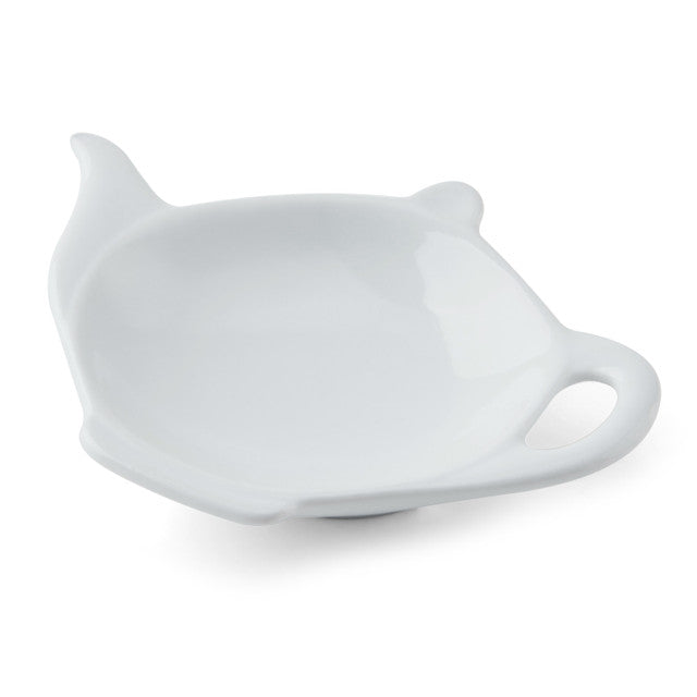 Mikasa Chalk Porcelain Teabag Tidy 12cm