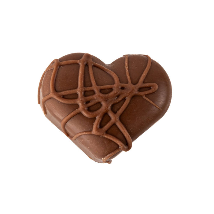 Milk Chocolate Heart With Marc De Champagne Cream