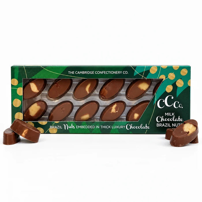Cambridge Confectionery Co Milk Chocolate Brazil Nuts Gift Box 120g