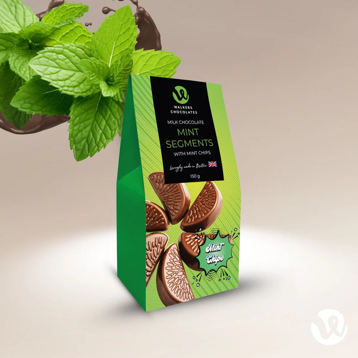 Walkers Milk Chocolate Mint Segments with Mint Crisps