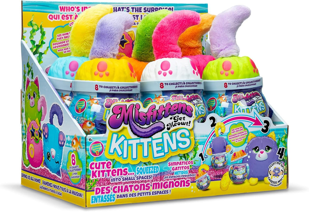 Missfittens Merkitties Fishbowl Series Soft Toy