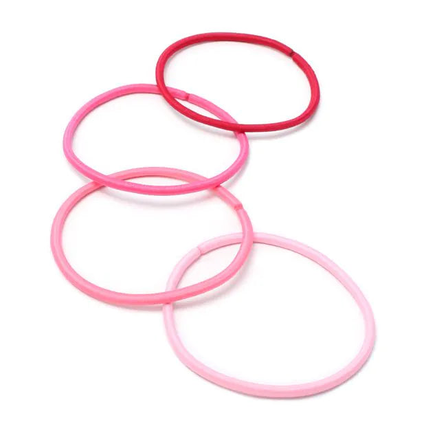 Molly & Rose 12 Pack Recycled XL Pink Elastics