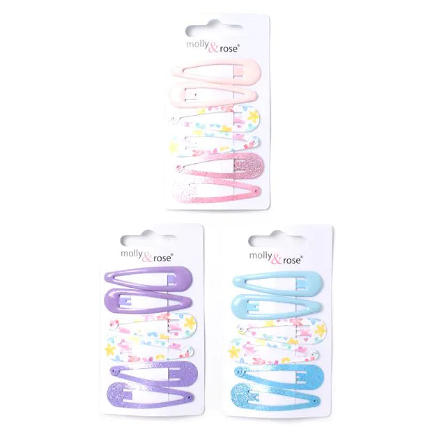 Molly & Rose 6 Assorted Pastel Sleepies 5cm
