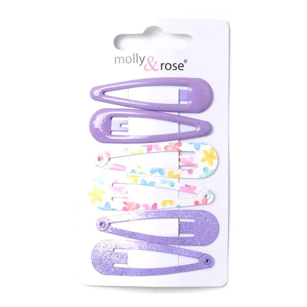 Molly & Rose 6 Assorted Pastel Sleepies 5cm
