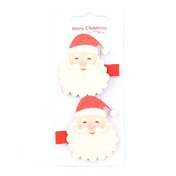 Molly & Rose Assorted Christmas Hair Clips 3.5cm