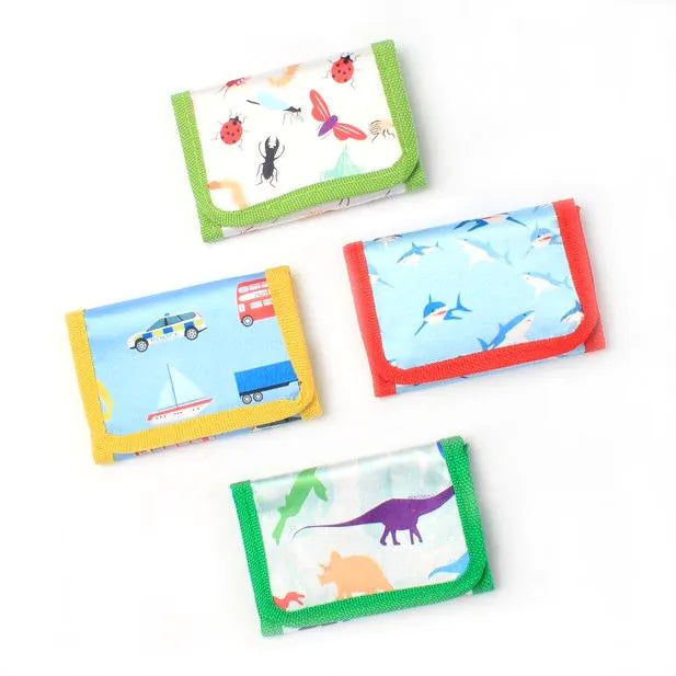Molly & Rose Assorted Prints Children's Wallet 11x7cm