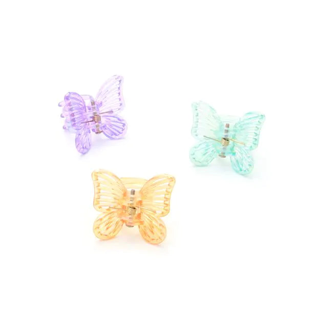 Molly & Rose Butterfly Mini Clamps. 2.5cm