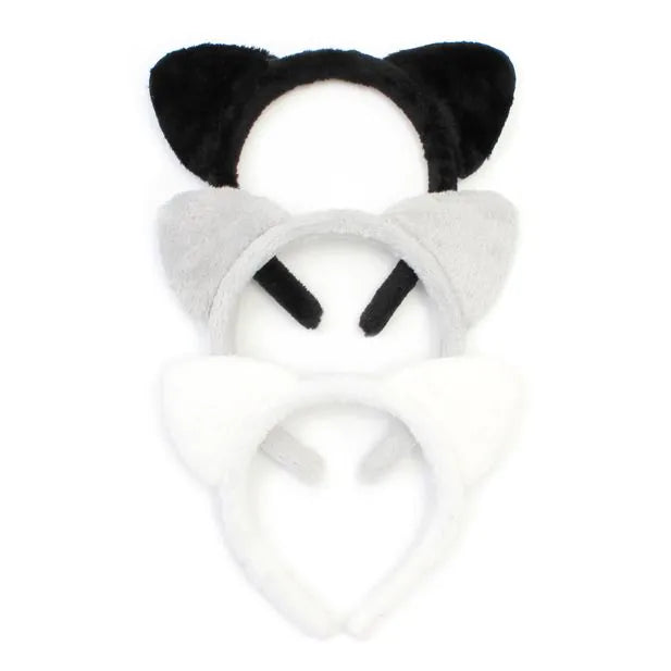 Molly & Rose Faux Fur Cat Ears Aliceband