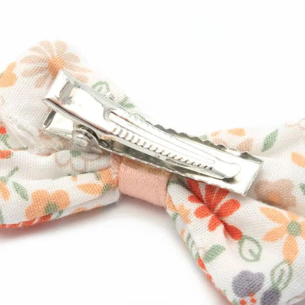 Molly & Rose Floral Bow Clips 3cm
