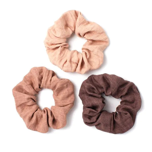 Molly & Rose Neutral Shades Scrunchie