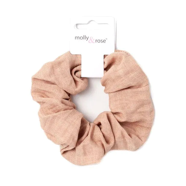 Molly & Rose Neutral Shades Scrunchie