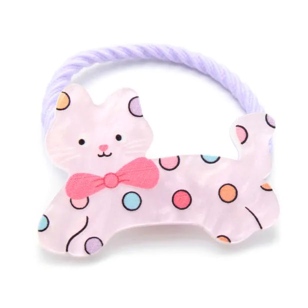 Molly & Rose Pastel Animal Motif Elastics