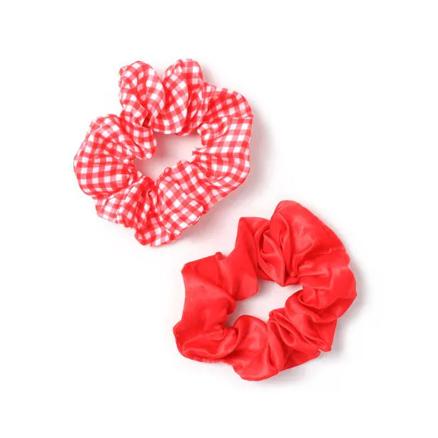 Molly & Rose Red School Scrunchies
