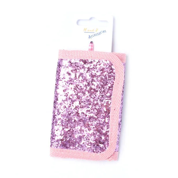 Molly & Rose Small Size Glitter Wallet 11x7cm