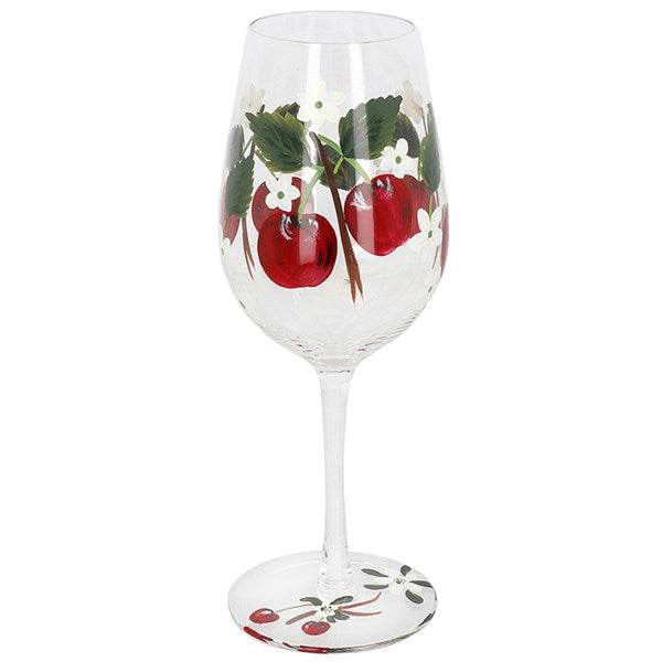 My Favourite Wine Glass Cherry