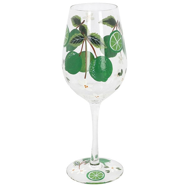My Favourite Wine Glass Lime