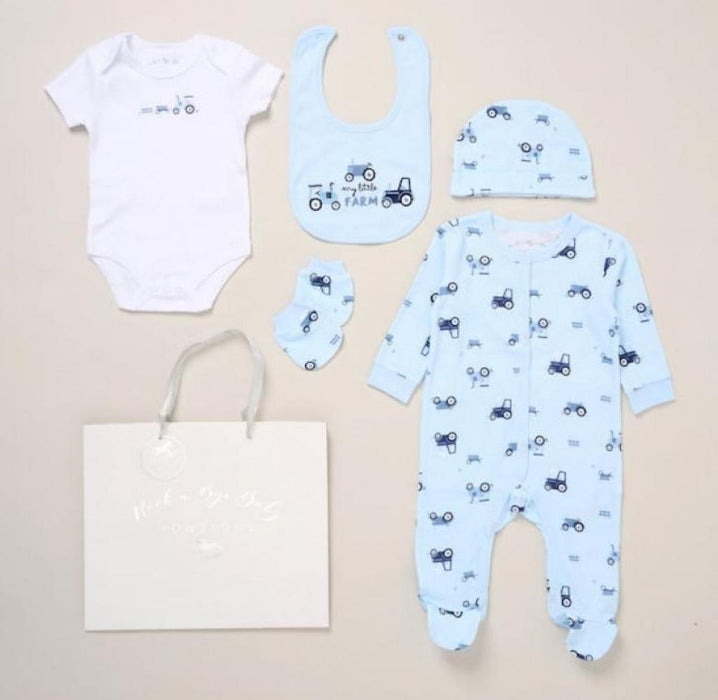 Rock a Bye Boutique "My Little Farm" 5 Piece Layette Set