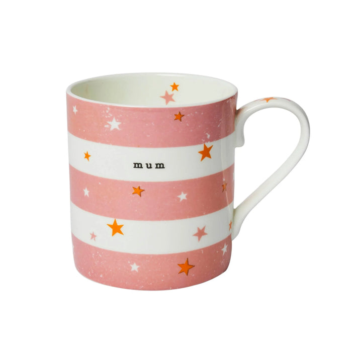 Belly Button Pink Stripe Mum