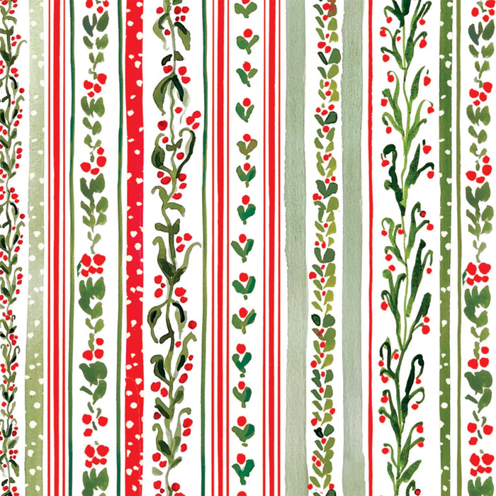 Glick Linear Vines Festive Napkins