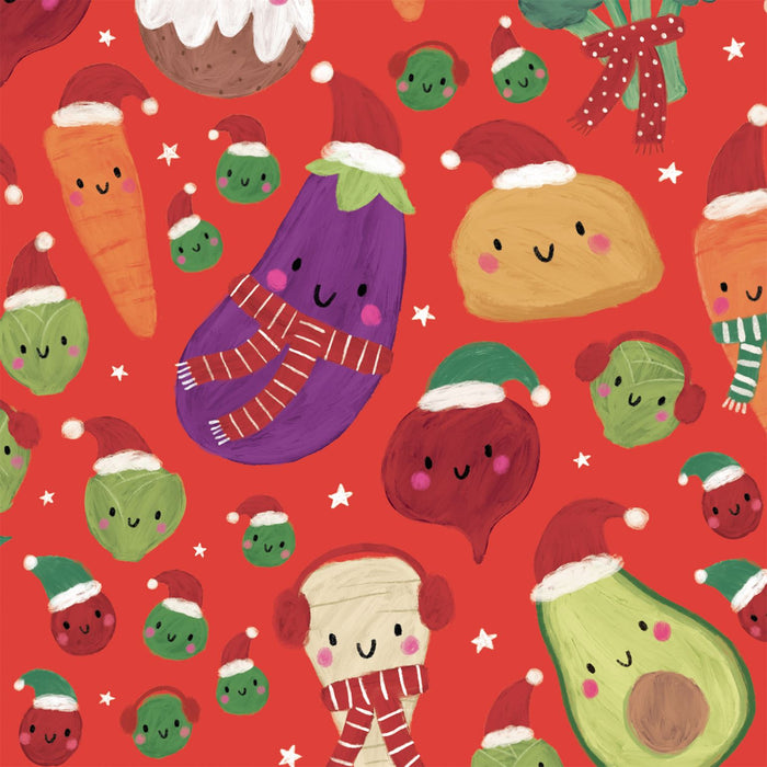 Glick Christmas Dinner Festive Napkins