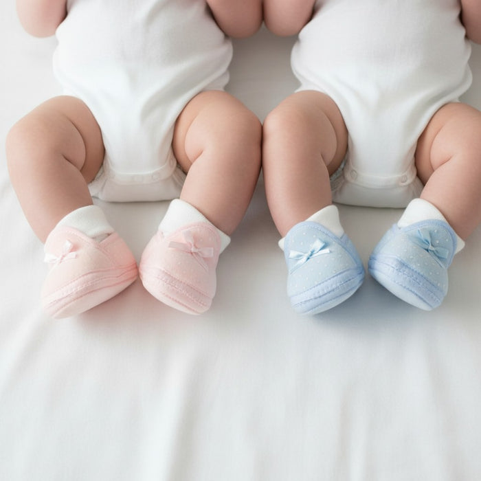 Elizabeth Anne Booties & Integrated Socks