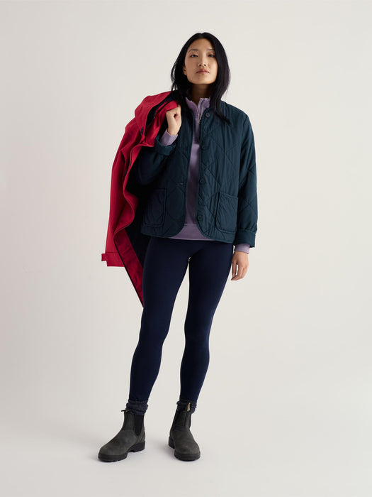 Seasalt Women's Navigation Sweatshirt In Grape Thistle