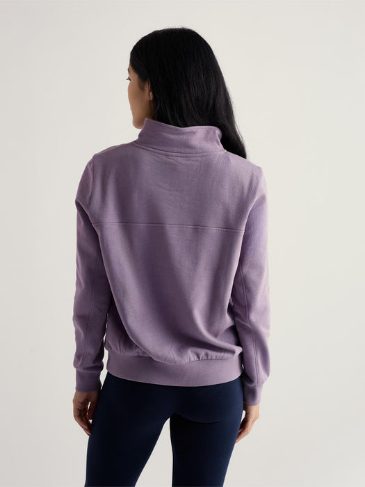 Seasalt Women's Navigation Sweatshirt In Grape Thistle