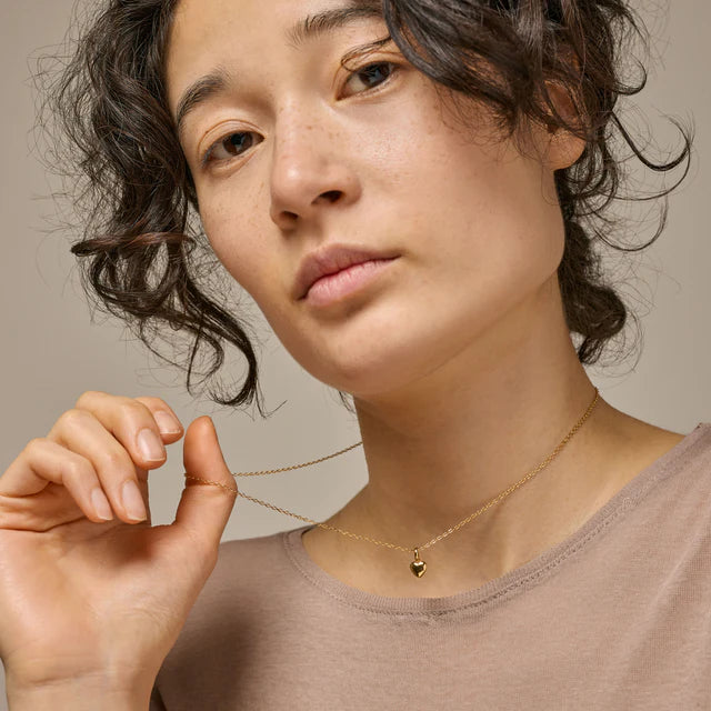 Enamel Copenhagen Amore Necklace Gold