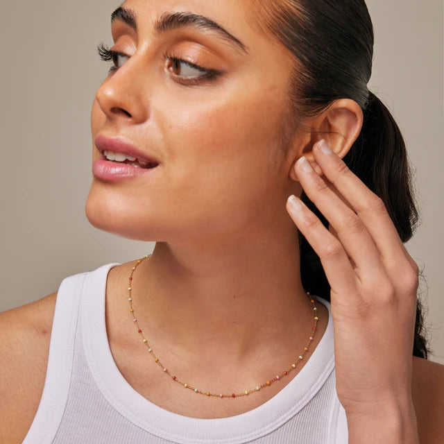 Enamel Copenhagen Lola Rainbow Necklace