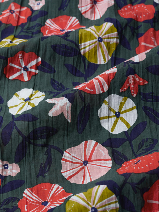 Seasalt Women's Pretty Circle Scarf In Winding Petunias Grove