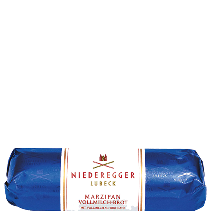 Niederegger Milk Chocolate Covered Marzipan Loaf 125g