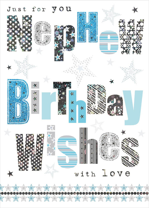 Nigel Quiney Happy Birthday Nephew Card