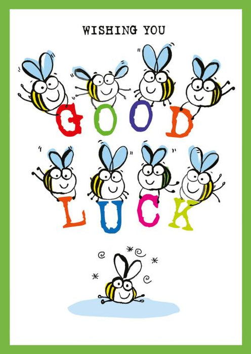 Nigel Quiney Good Luck Card