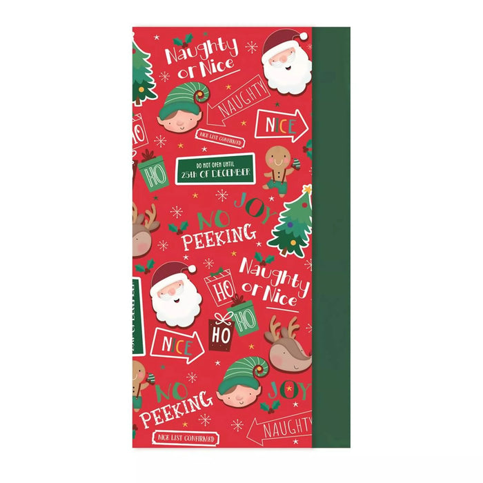 No Peeking 8 Sheet Christmas Tissue Paper
