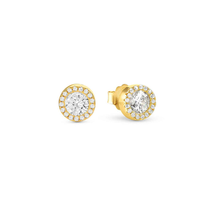 Nomination SeiDivina Cubic Zirconia Gold Earrings