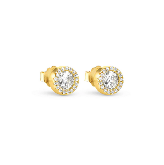 Nomination SeiDivina Cubic Zirconia Gold Earrings